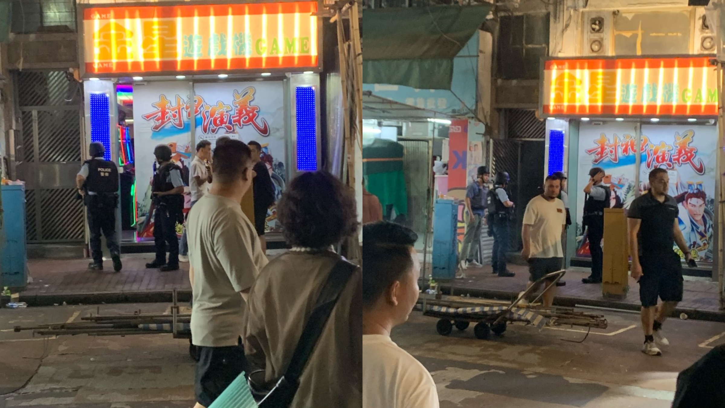 佐敦澳籍醉漢涉持仿製曲尺手槍被捕-有警員現場持槍戒備