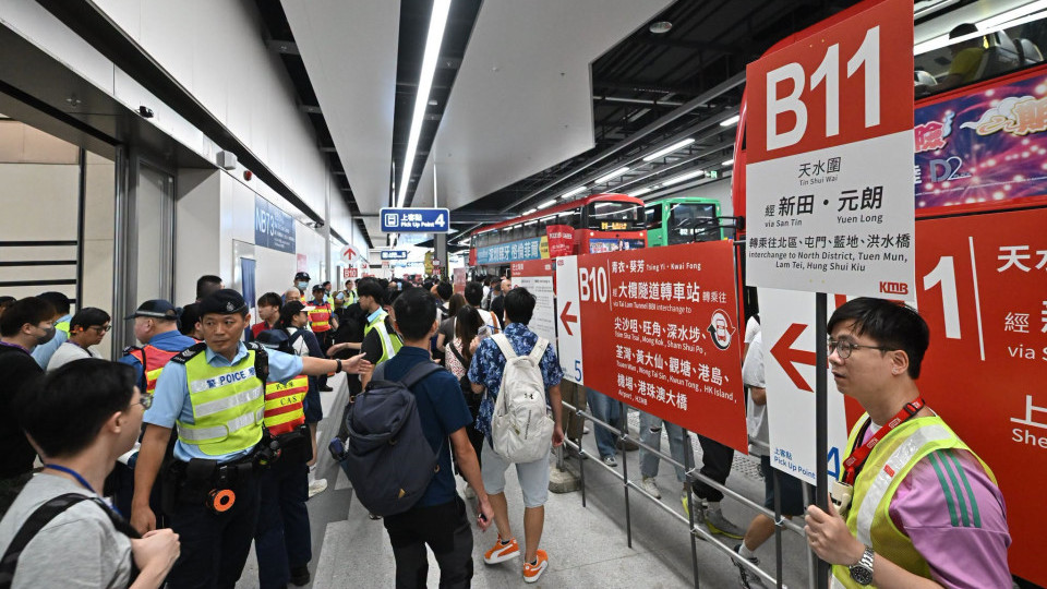 新皇崗口岸-警方下周一零時在口岸設指揮中心-新田交匯處等地實施人流管制