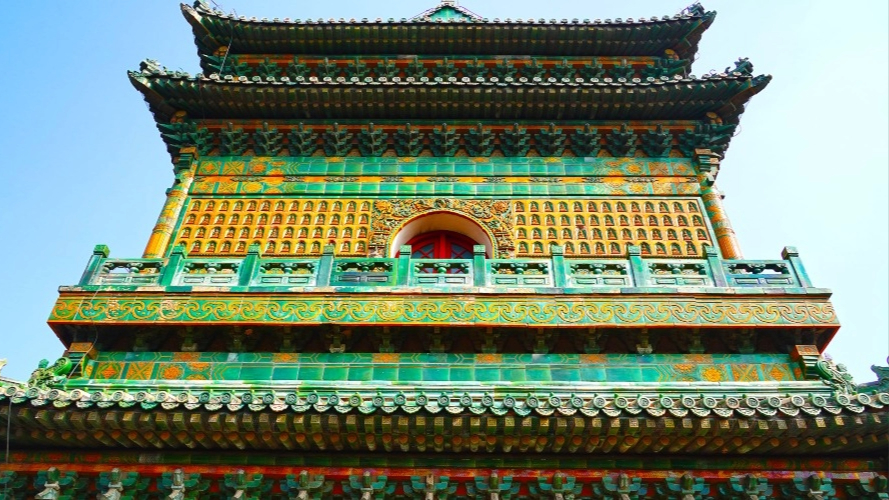 當代中國-北海公園琉璃閣院落--塵封--70餘年的皇家古建有多美