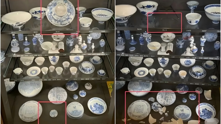 大英博物館兩件清代康熙瓷器受損-館方交由專業團隊修復並展開調查