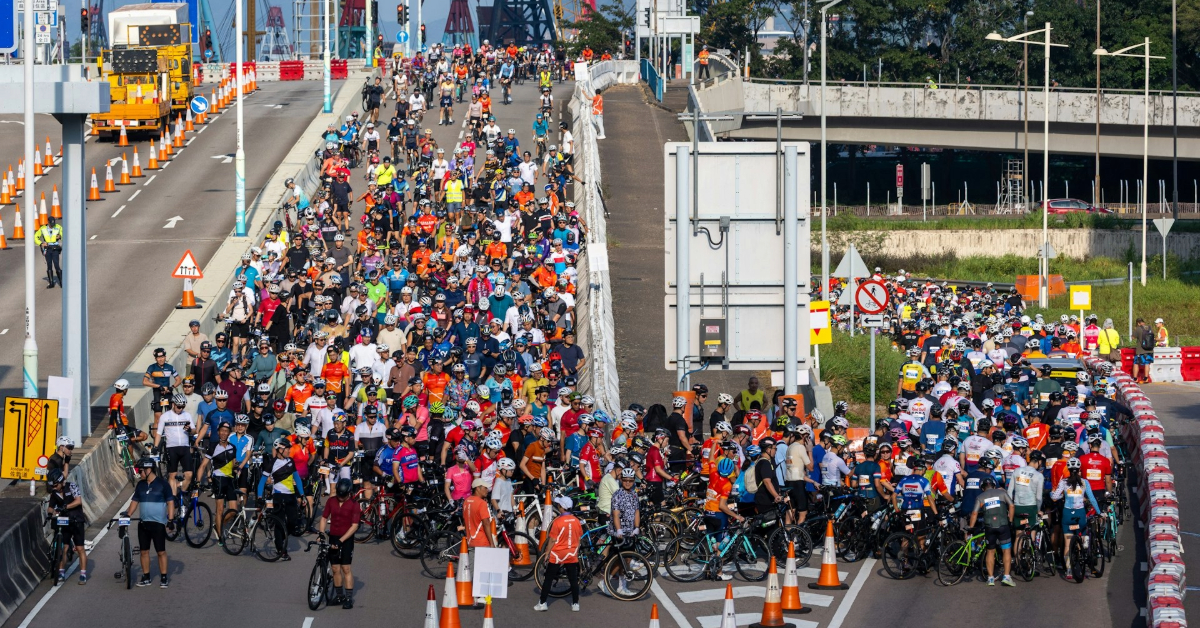 香港單車節誤改路線惹混亂-鄭泳舜指領航安排草率籲改良走線