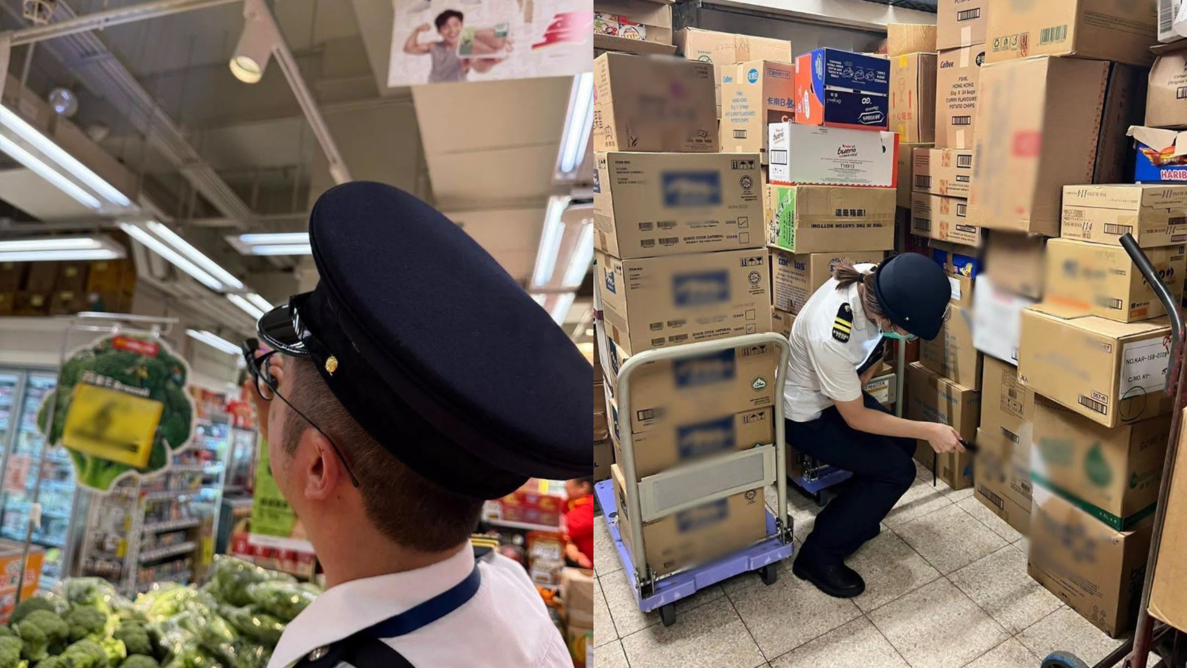 食環署開展第二階段-天羅行動--針對公眾街市作專項巡查