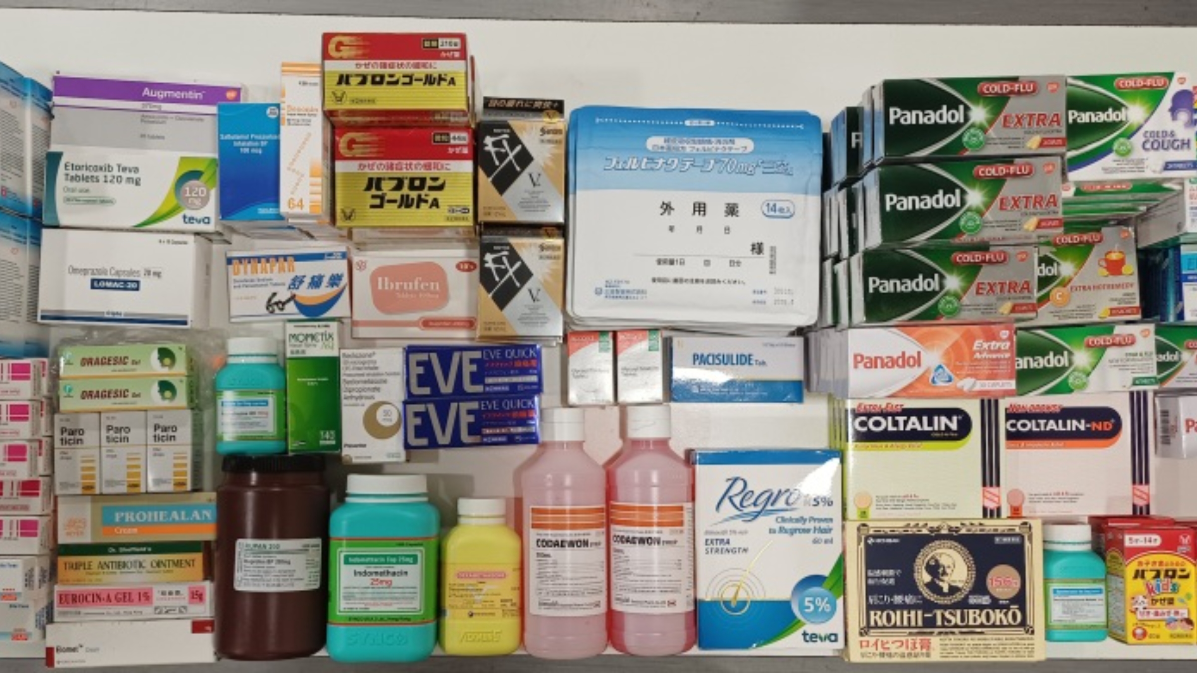 當局過去三年偵破1043宗非法進口藥劑製品案件-已提出140宗檢控