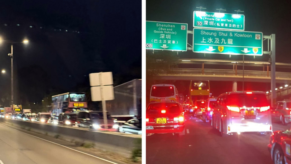 運輸署-料今起一連三晚深宵皇崗口岸繁忙-高峰時巴士將不經新田迴旋處